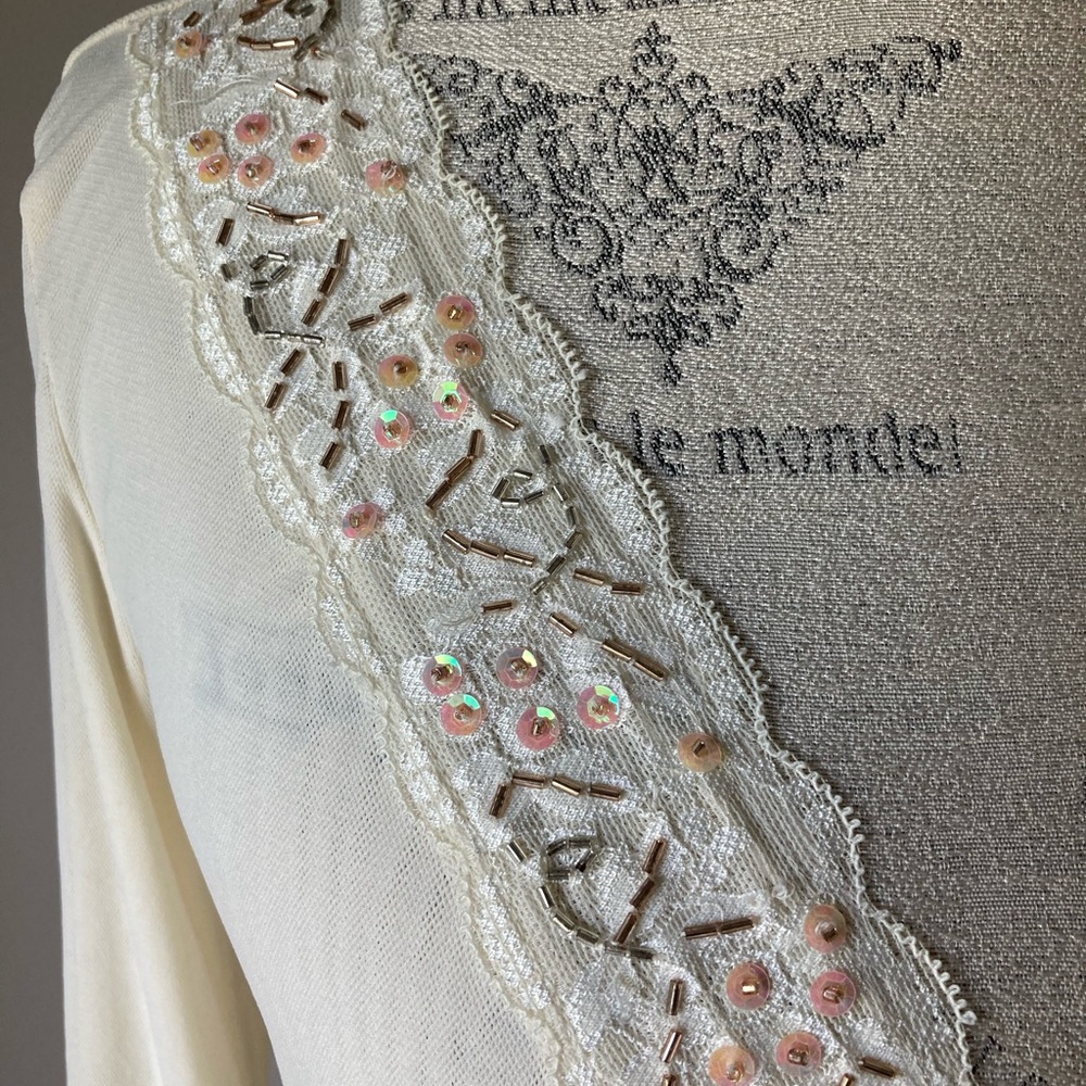 Embellished Mesh Tunic - Picture 3 of 6